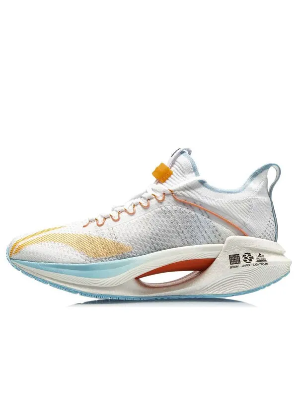 Кроссовки цзюэ ин основные Li-Ning — изображение 1 из 4, белый/синий/оранжевый