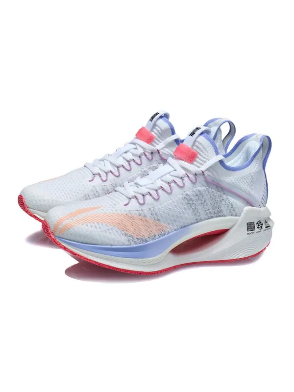 Кроссовки цзюэ ин основные Li-Ning — изображение 3 из 4, белый/синий/оранжевый