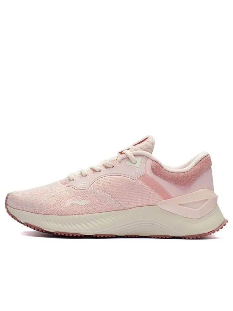 Беговые кроссовки (WMNS) Li-Ning Element 'Pink Beige' — изображение 1 из 5, розовый