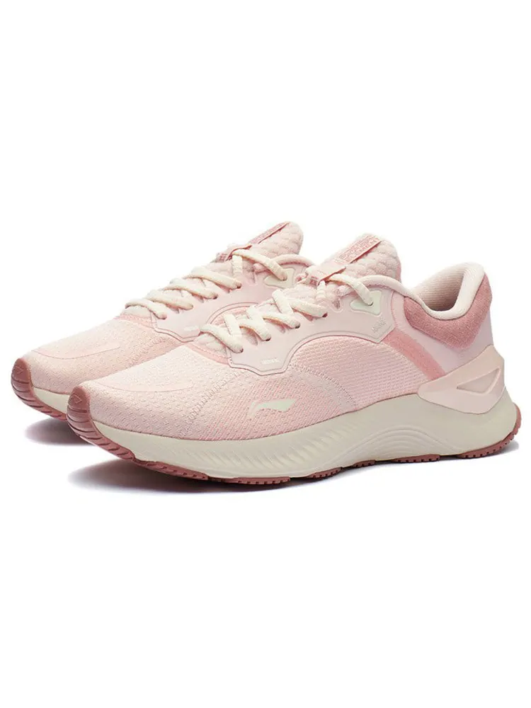 Беговые кроссовки (WMNS) Li-Ning Element 'Pink Beige' — изображение 3 из 5, розовый