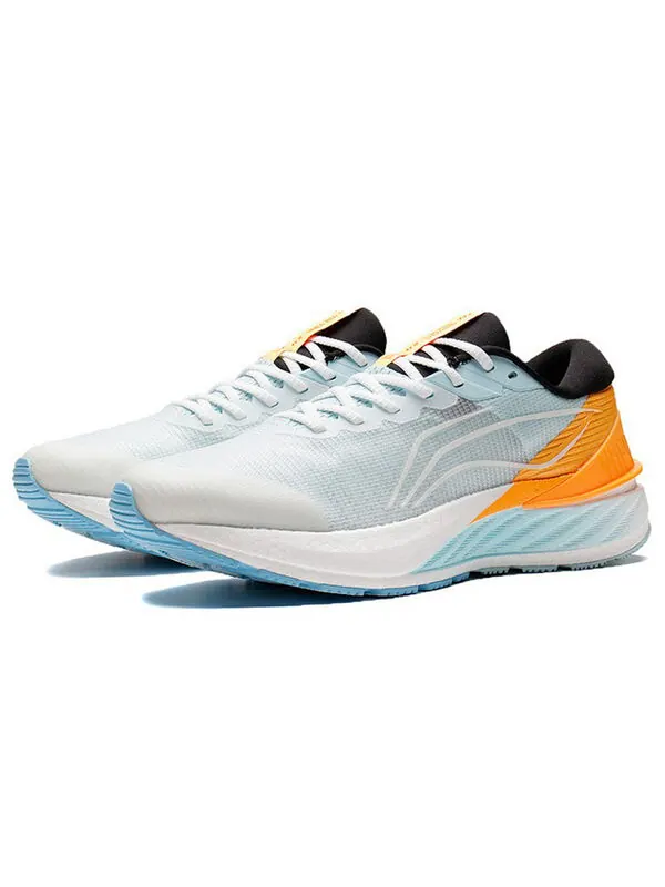 Кроссовки yueying element 2 Li-Ning — изображение 3 из 4, белый/синий/оранжевый
