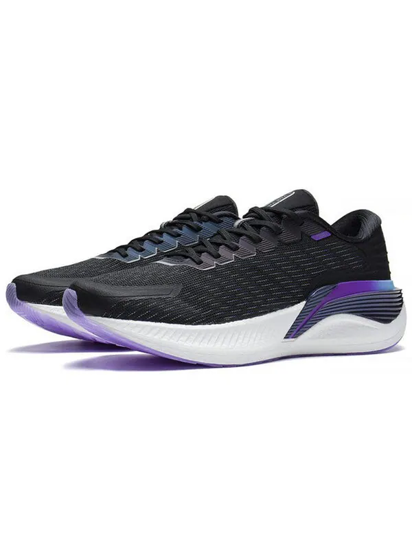 Кроссовки yueying element 2 Li-Ning — изображение 3 из 4, черный/фиолетовый/белый