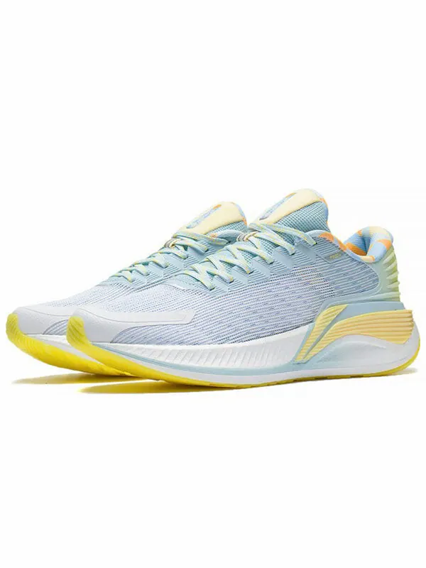 Кроссовки yueying element 2 Li-Ning — изображение 3 из 4, белый/синий/желтый