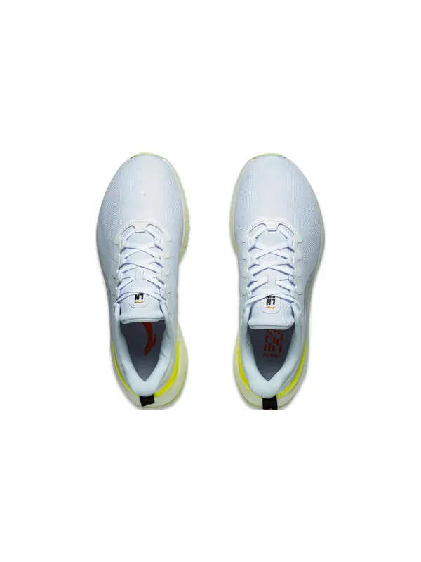 Кроссовки yueying element 2.0 Li-Ning — изображение 4 из 4, белый/желтый/зеленый