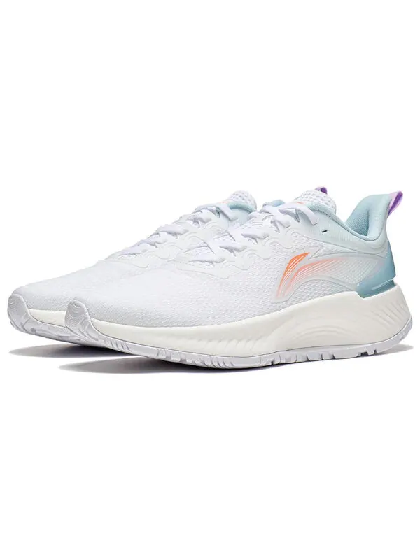 Кроссовки yueying element 2.0 Li-Ning — изображение 3 из 4, белый/синий/розовый