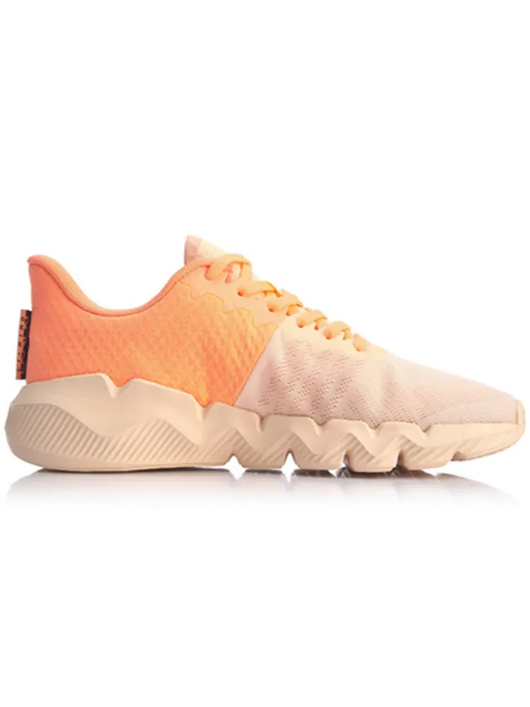 Спортивные кроссовки (WMNS) Li-Ning Flex 'Orange Beige' — изображение 2 из 5, розовый