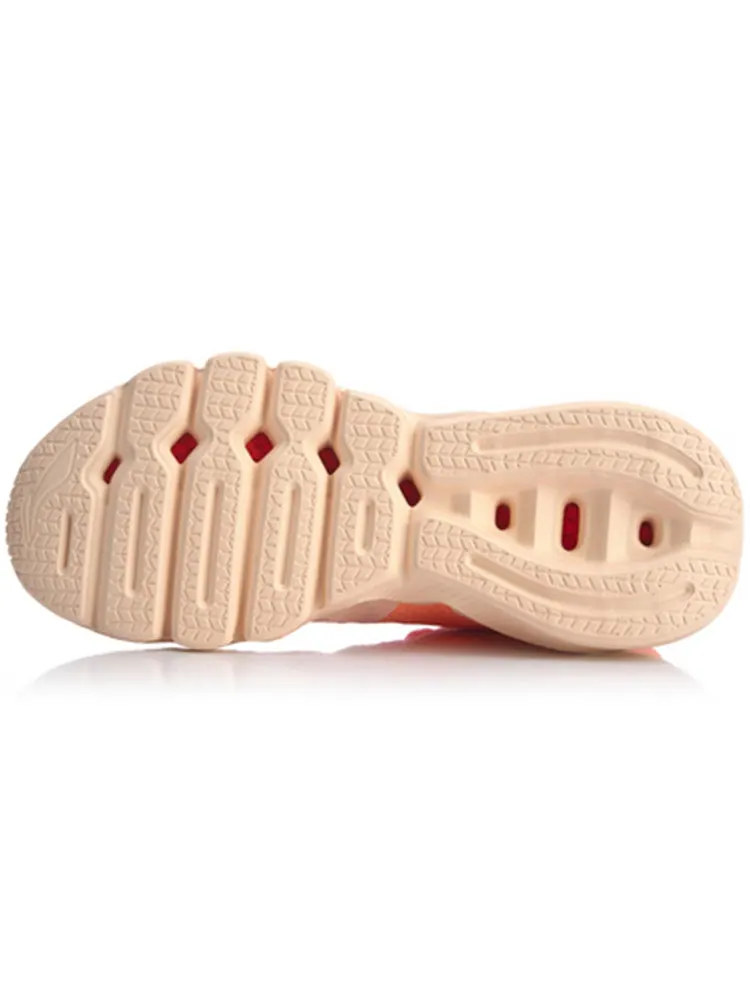 Спортивные кроссовки (WMNS) Li-Ning Flex 'Orange Beige' — изображение 5 из 5, розовый