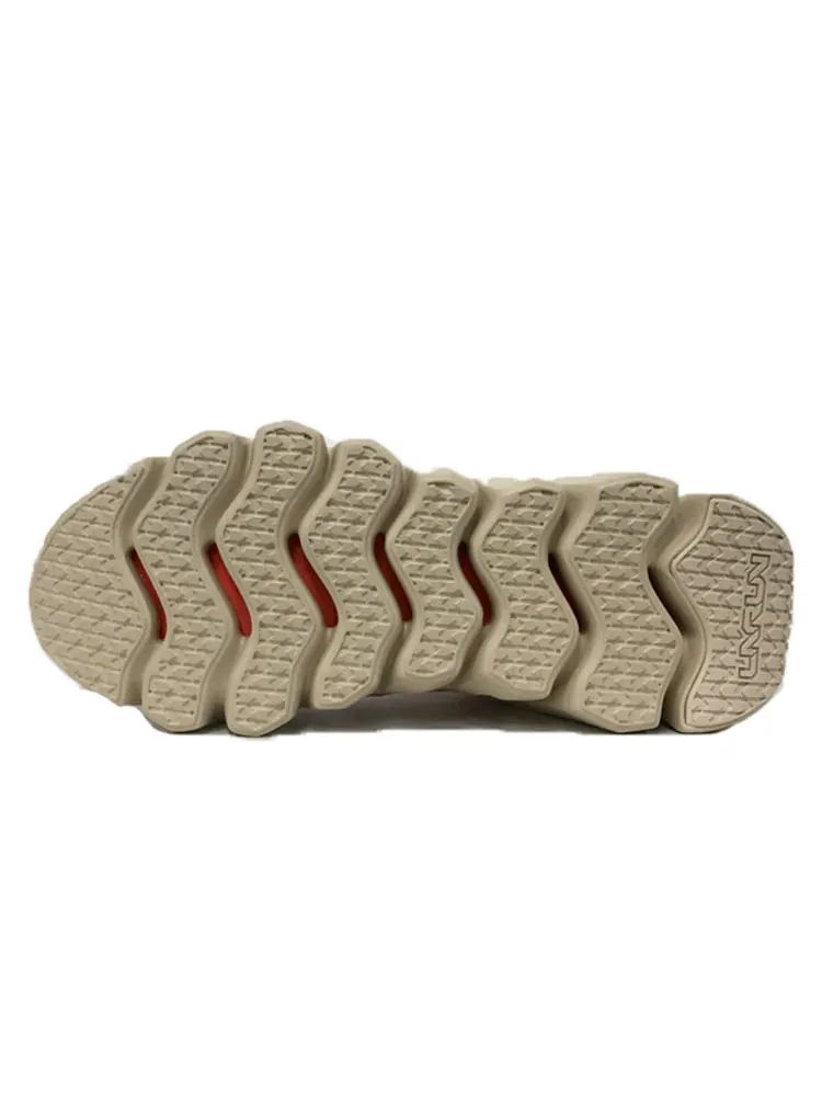 Беговые кроссовки (WMNS) Li-Ning Crazy Run Flex No Boundry 'Khaki Orange' — изображение 4 из 4, белый