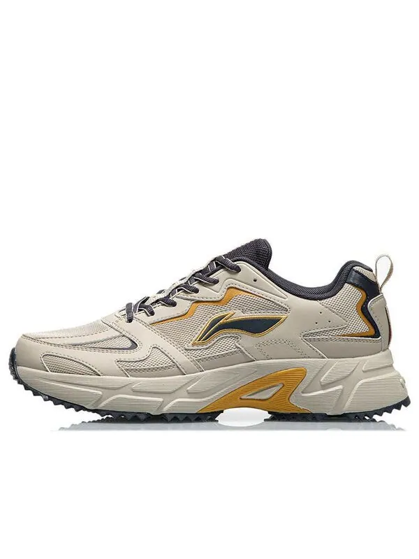Кроссовки ретро кроссовки Li-Ning — изображение 1 из 4, бежевый/желтый