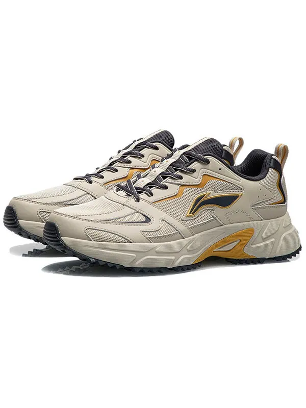 Кроссовки ретро кроссовки Li-Ning — изображение 3 из 4, бежевый/желтый