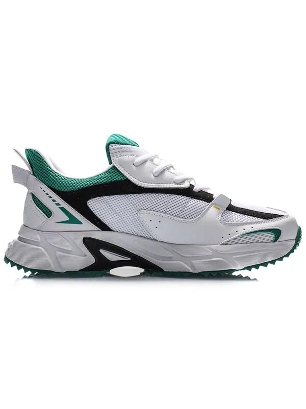 Кроссовки Li-Ning Running 'White Green' — изображение 2 из 4, белый, зеленый