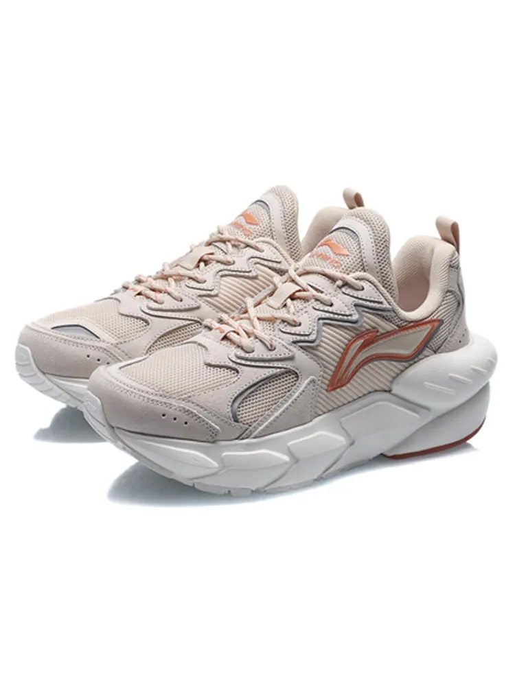 Спортивные кроссовки (WMNS) Li-Ning YiZhao 'Beige Orange' — изображение 3 из 5