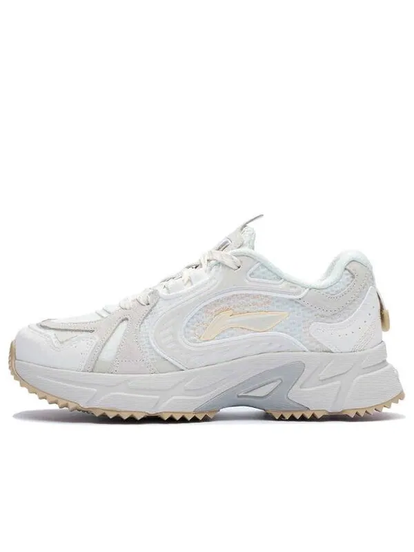 Кроссовки шигуан Li-Ning — изображение 1 из 4, белый/хаки/серый