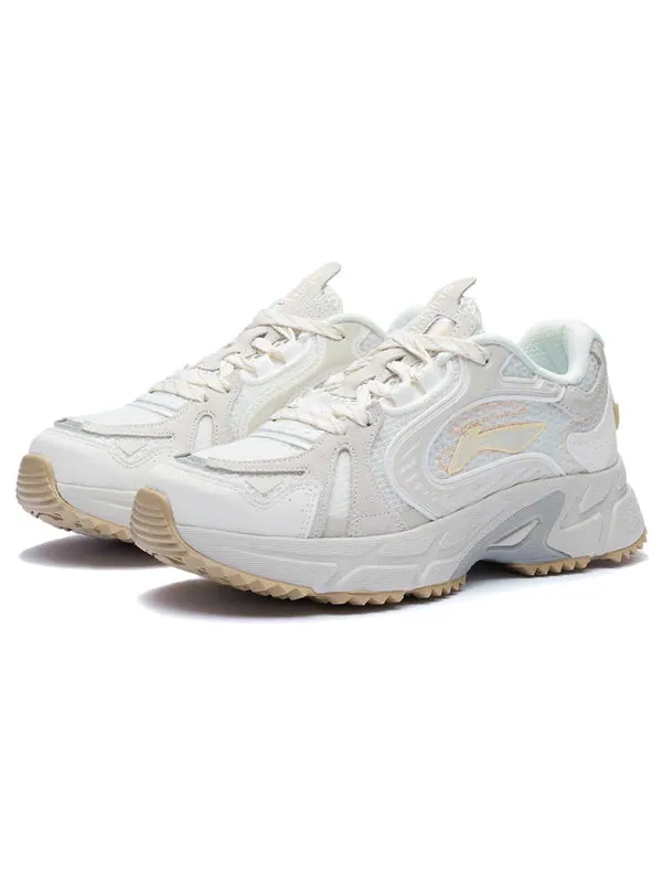 Кроссовки шигуан Li-Ning — изображение 3 из 4, белый/хаки/серый