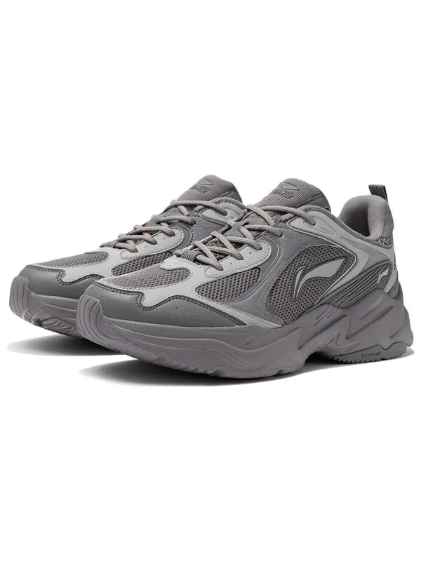 Кроссовки Li-Ning Running 'Dark Grey' — изображение 3 из 4, серый