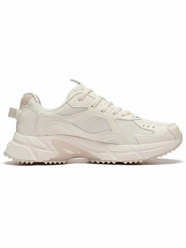 Кроссовки повседневные легкие низкие кеды Li-Ning — изображение 2 из 4, белый/бежевый