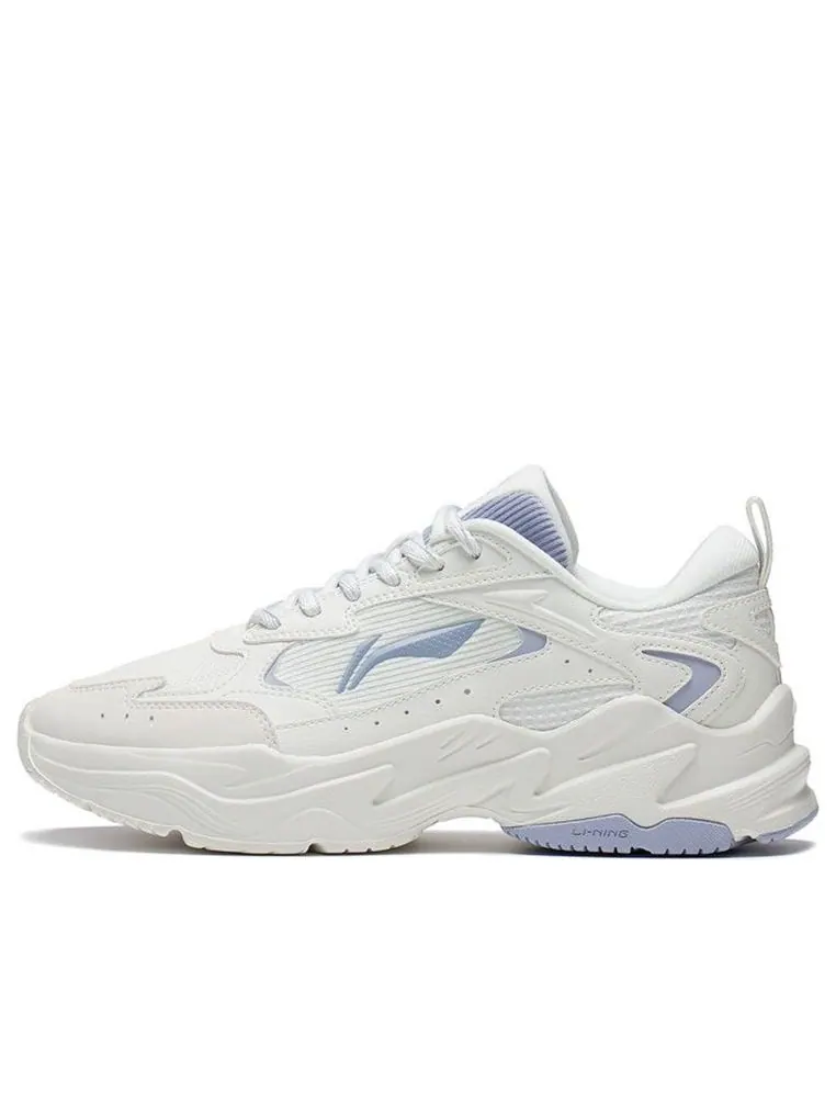 Кроссовки (WMNS) Li-Ning Qixing 'Creamy White Blue' — изображение 1 из 5, бежевый