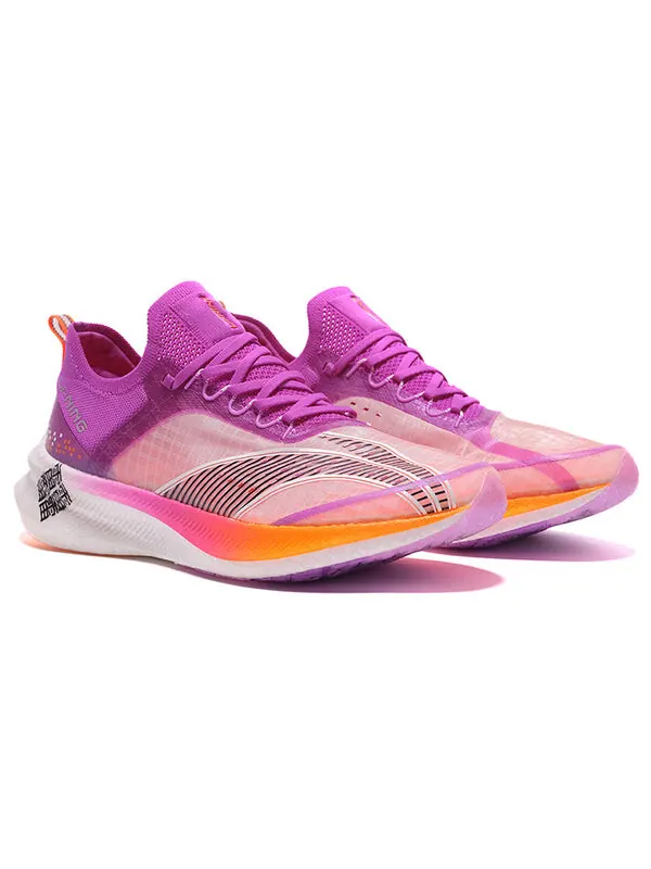 Кроссовки feidian challenger Li-Ning — изображение 3 из 4, фиолетовый/красный/белый