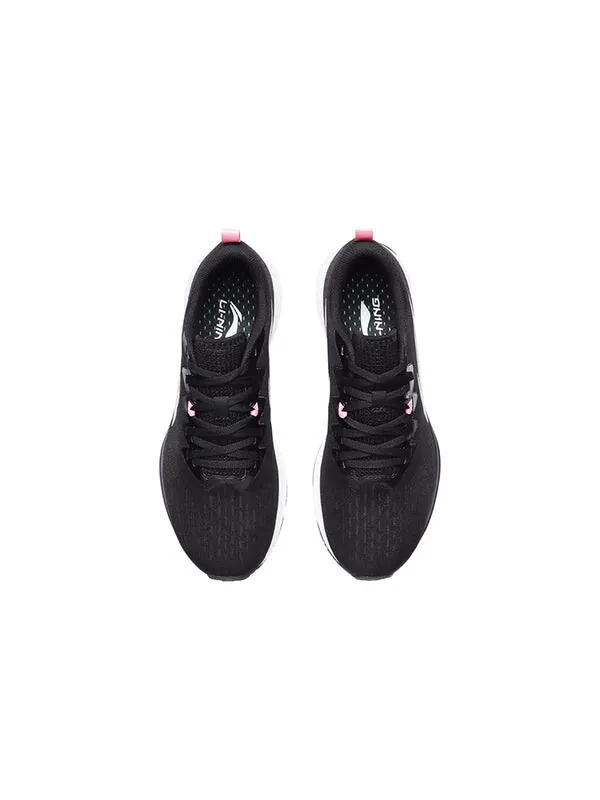 Кроссовки темная лошадка 4 Li-Ning — изображение 4 из 4, черный/белый/розовый