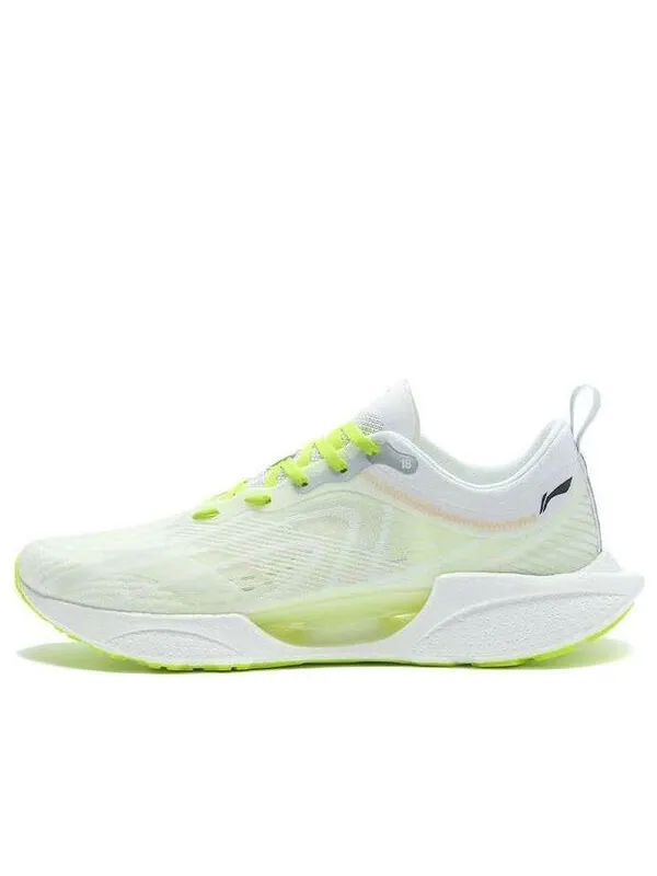 Кроссовки супер легкие 18 Li-Ning — изображение 1 из 4, белый/зеленый
