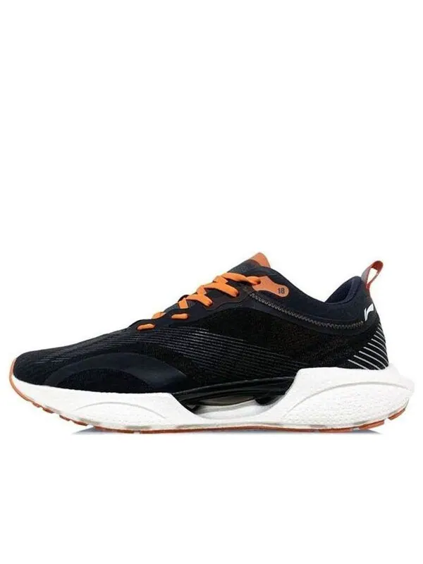 Кроссовки супер легкие 18 Li-Ning — изображение 1 из 4, черный/оранжевый/белый