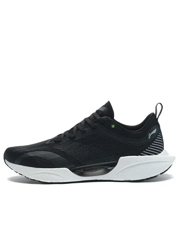 Кроссовки супер легкие 18 Li-Ning — изображение 1 из 4, черный/яркий зеленый