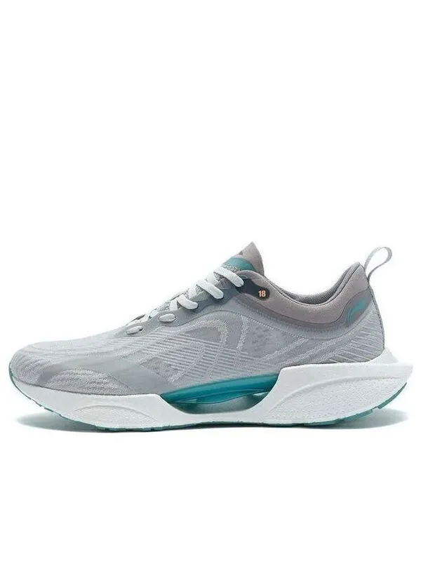 Кроссовки супер легкие 18 Li-Ning — изображение 1 из 4, серый/синий