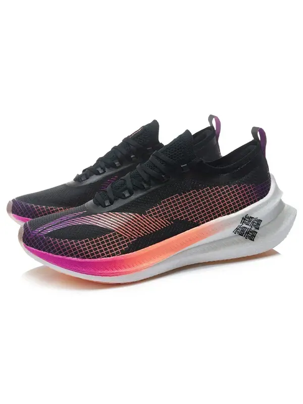 Кроссовки feidian 2.0 элита Li-Ning — изображение 3 из 4, черный/розовый/оранжевый