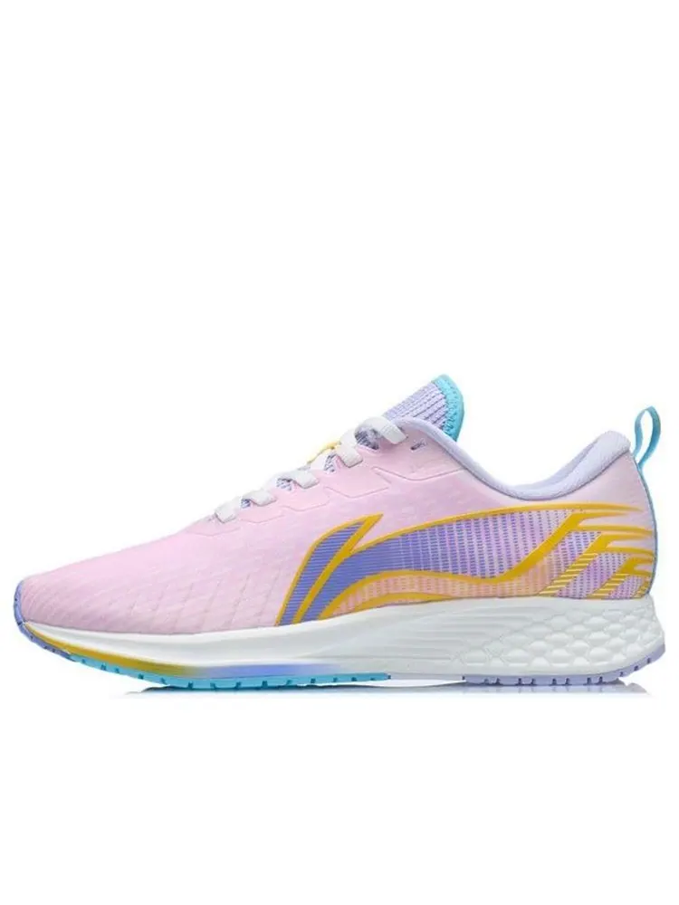 Беговые кроссовки (WMNS) Li-Ning Rouge Rabbit 'Pink Grey' — изображение 1 из 4