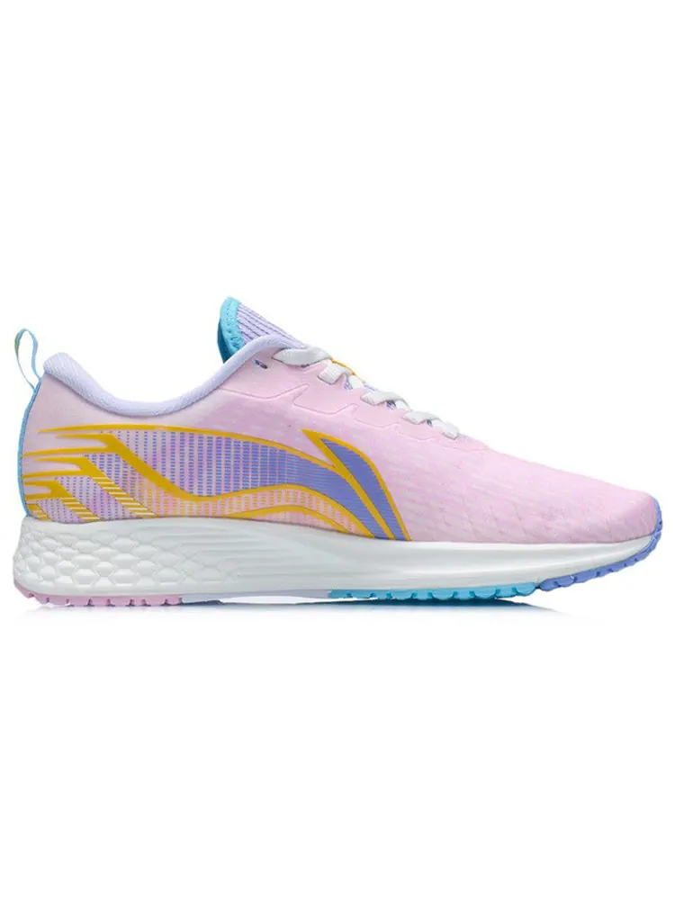Беговые кроссовки (WMNS) Li-Ning Rouge Rabbit 'Pink Grey' — изображение 2 из 4