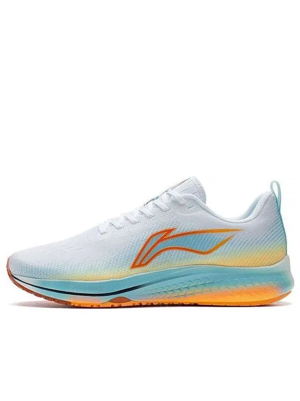 Кроссовки темная лошадка 5 Li-Ning — изображение 1 из 4, белый/синий/оранжевый