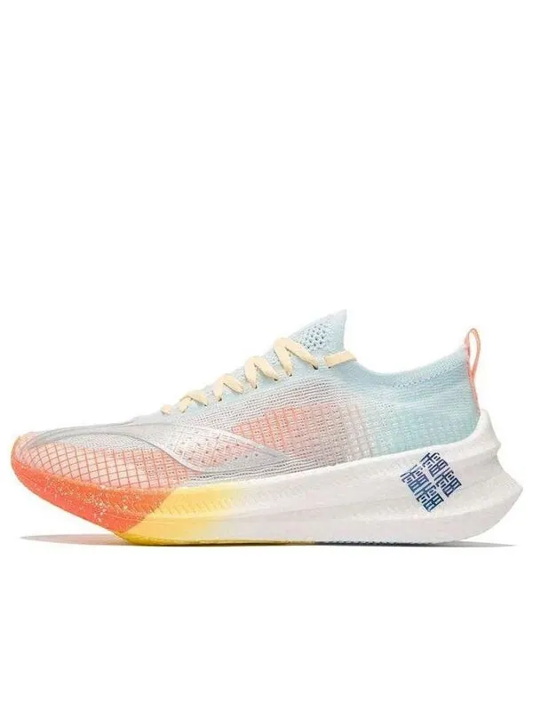 Кроссовки feidian 2.0 элита Li-Ning — изображение 1 из 4, белый/синий/оранжевый