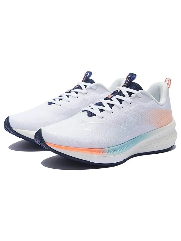 Кроссовки темная лошадка 5 Li-Ning — изображение 3 из 4, белый/синий/оранжевый