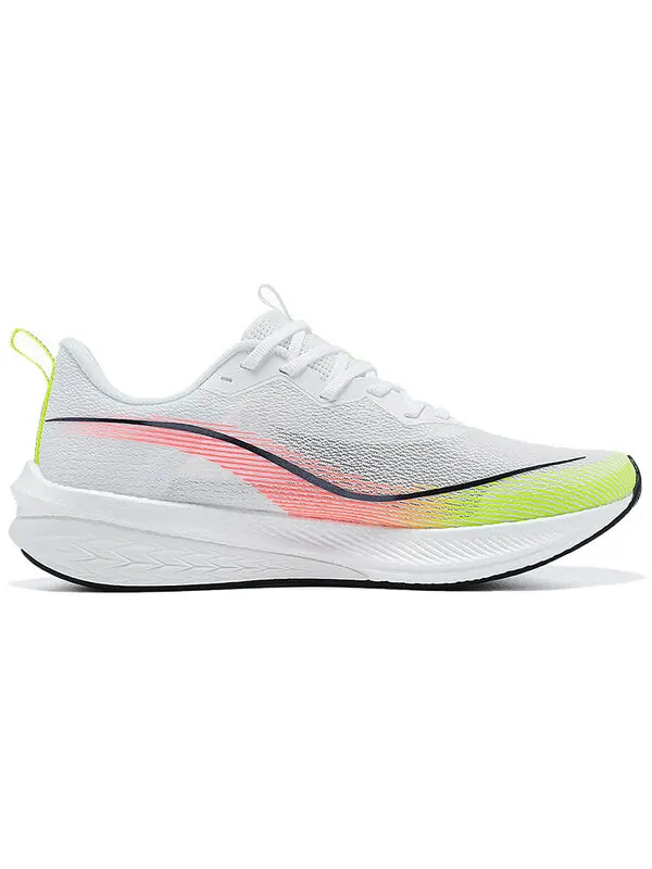 Кроссовки темная лошадка 6 Li-Ning — изображение 2 из 4, белый/желтый/красный