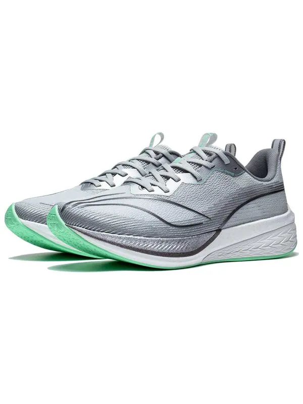 Кроссовки темная лошадка 6 Li-Ning — изображение 4 из 4, серый/зеленый