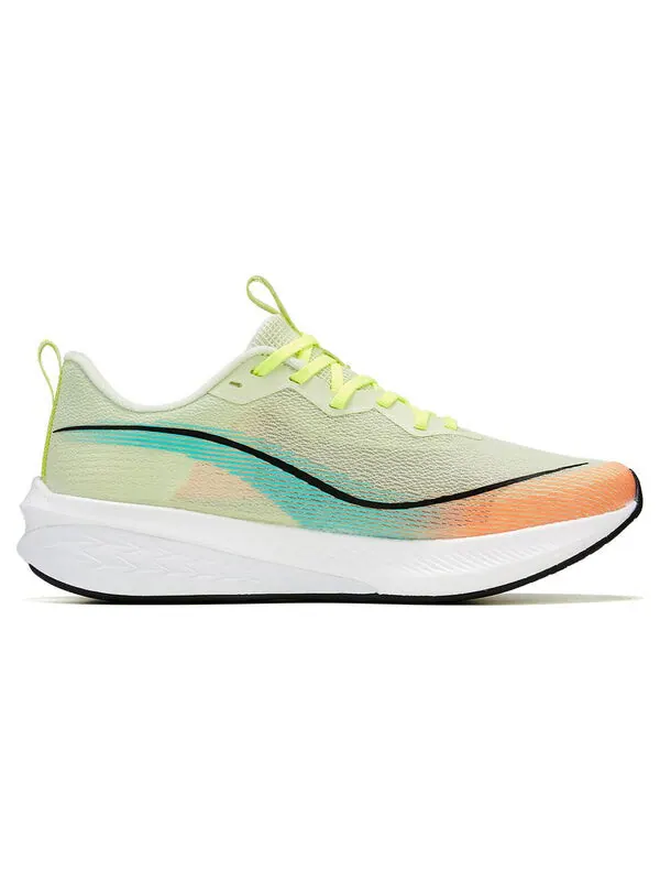 Кроссовки темная лошадка 6 Li-Ning — изображение 2 из 4, зеленый/оранжевый/белый