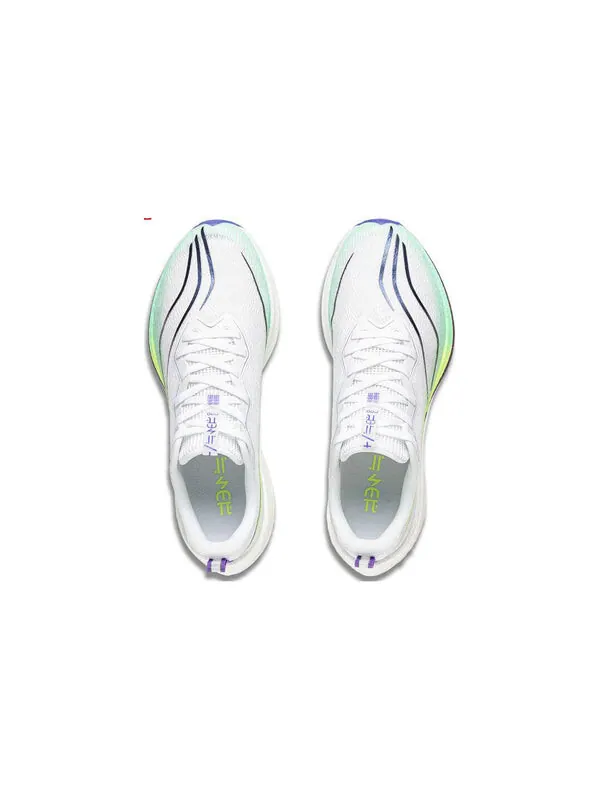 Кроссовки темная лошадка 6 Li-Ning — изображение 4 из 4, белый/зеленый/фиолетовый