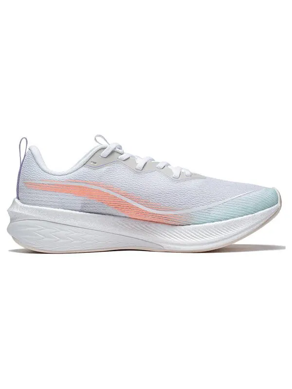 Кроссовки темная лошадка 6 Li-Ning — изображение 2 из 4, белый/оранжевый