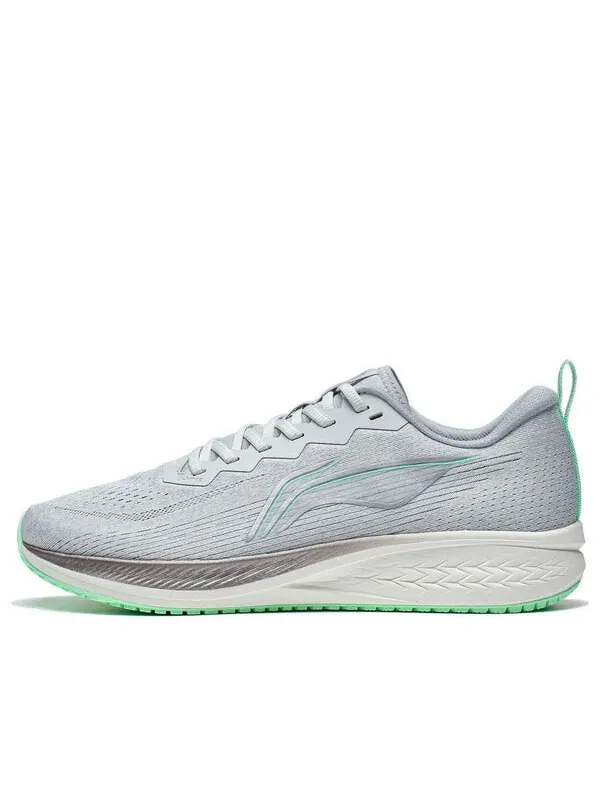 Кроссовки темная лошадка 6 Li-Ning — изображение 1 из 4, серый/зеленый/серый