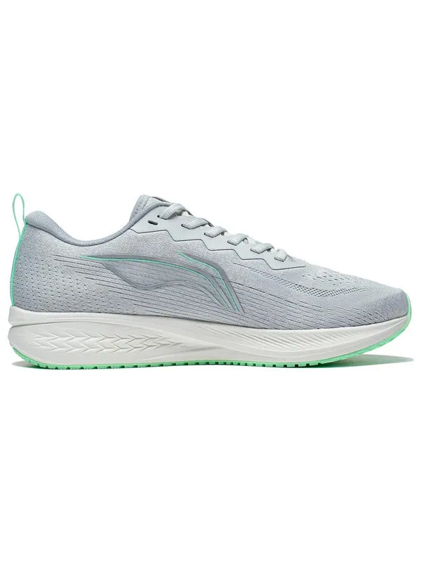 Кроссовки темная лошадка 6 Li-Ning — изображение 2 из 4, серый/зеленый/серый