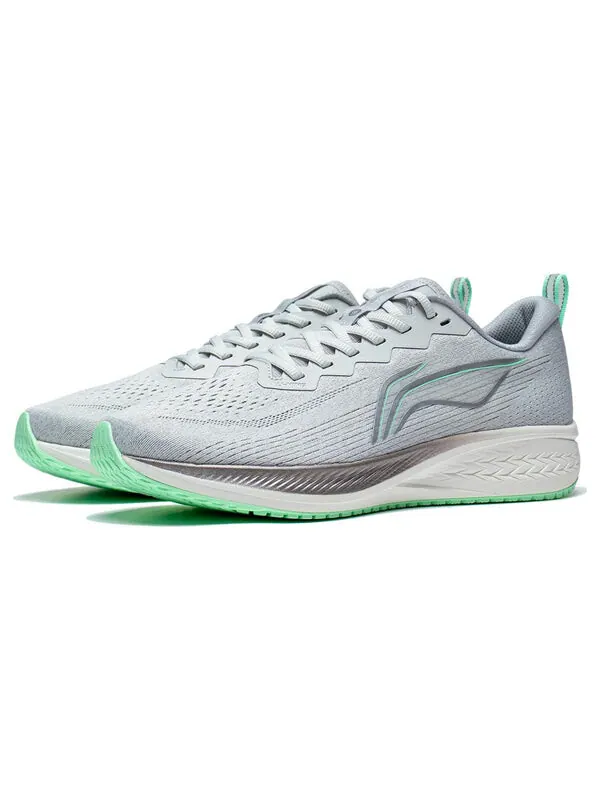 Кроссовки темная лошадка 6 Li-Ning — изображение 4 из 4, серый/зеленый/серый