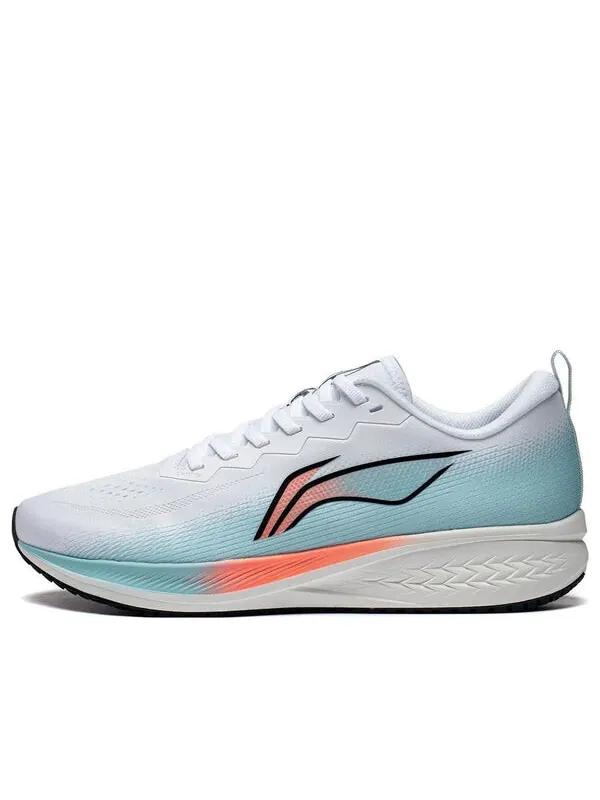 Кроссовки темная лошадка 6 Li-Ning — изображение 1 из 4, белый/синий/оранжевый