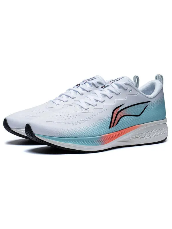 Кроссовки темная лошадка 6 Li-Ning — изображение 3 из 4, белый/синий/оранжевый