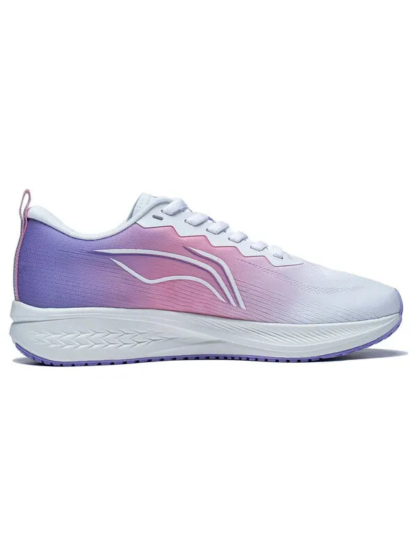 Кроссовки темная лошадка 6 Li-Ning — изображение 2 из 4, белый/розовый/фиолетовый