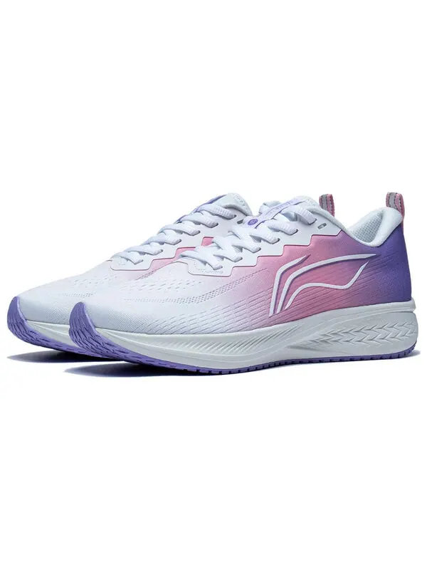 Кроссовки темная лошадка 6 Li-Ning — изображение 3 из 4, белый/розовый/фиолетовый