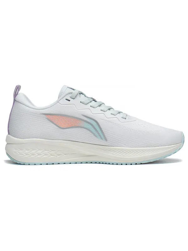 Кроссовки темная лошадка 6 Li-Ning — изображение 2 из 4, белый/зеленый/оранжевый