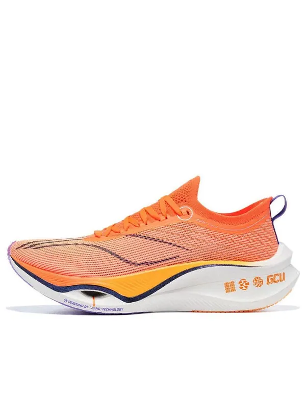 Кроссовки Li-Ning Feidian Ultra 3.0 'Neon Orange White' — изображение 1 из 4