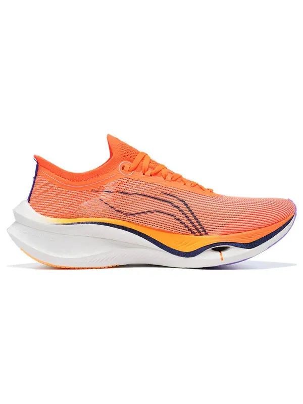 Кроссовки Li-Ning Feidian Ultra 3.0 'Neon Orange White' — изображение 2 из 4