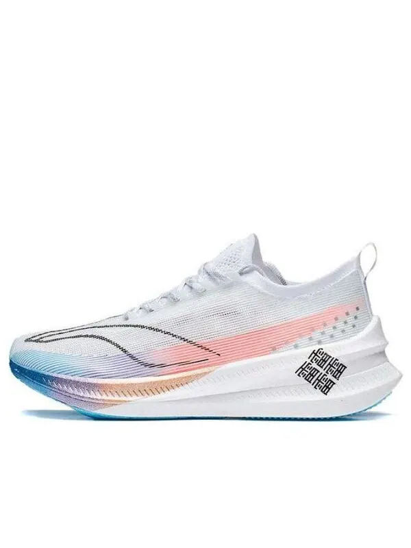 Кроссовки feidian 3.0 элита Li-Ning — изображение 1 из 4, белый/розовый/синий