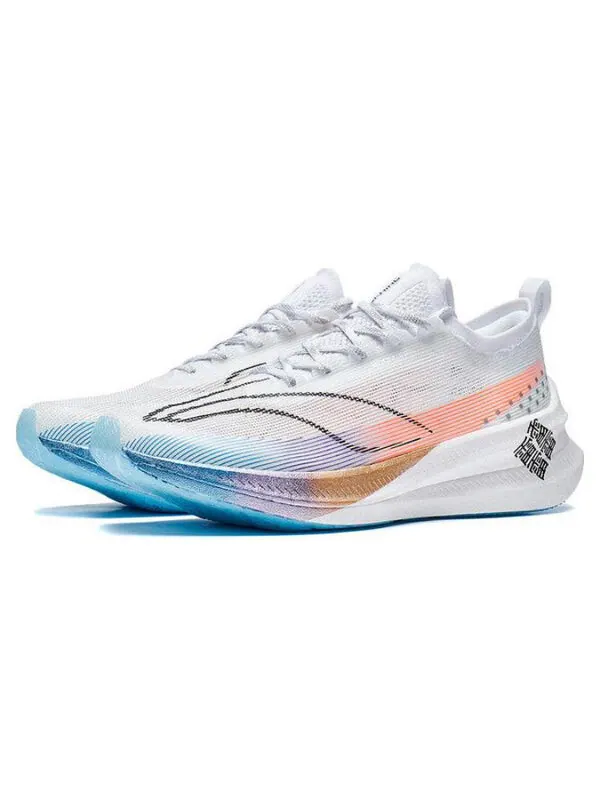 Кроссовки feidian 3.0 элита Li-Ning — изображение 3 из 4, белый/розовый/синий